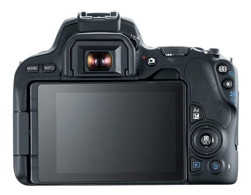 Canon EOS Rebel SL2 DSLR cor preto