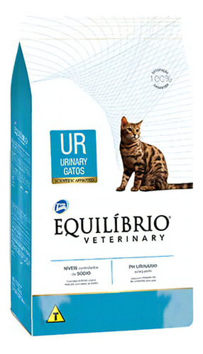 Equilíbrio Veterinary Cat Ur Urinary Cuidado Urinario 2 kg