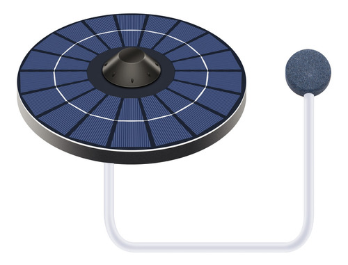 Bomba De Oxígeno Aireador De Estanque Solar Con Manguera De