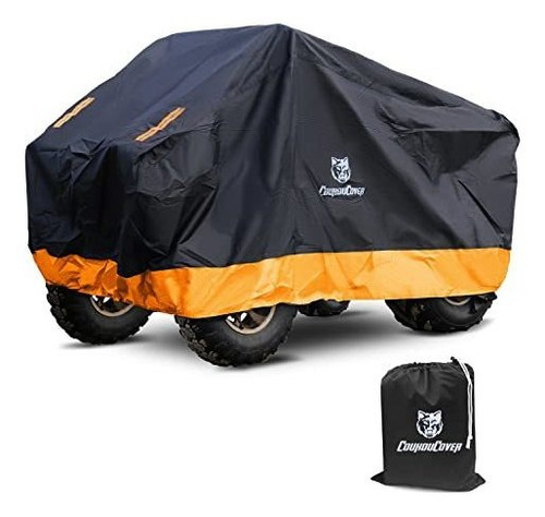 Pijama, Funda Para Motoci Coukoucover 300d Negro Naranja Imp