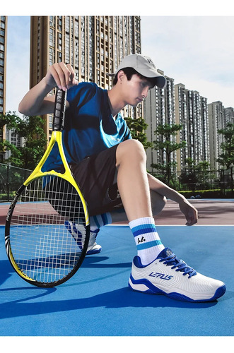 Zapatillas De Tenis Antideslizantes Y Transpirables Para Entrenamiento De Competición Para Hombre