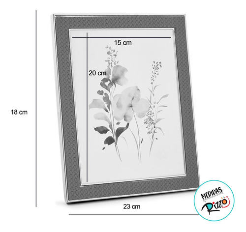 Porta-retrato Em Mdf Com Pu 15x20cm - 1 Unidade