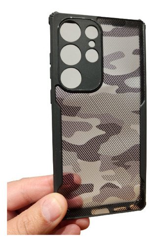 Funda Camuflada Para Samsung Reforzada Anti Golpe Fusión