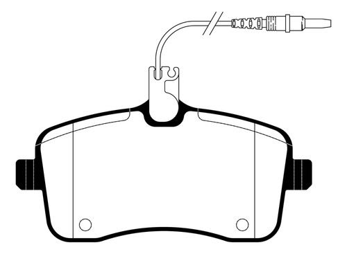 Pastillas De Freno Para Peugeot 407 2.0 Hdi 05/11 Litton