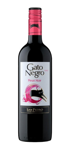 Vinho Tinto Seco Pinot Noir Gato Negro 2016  750 Ml