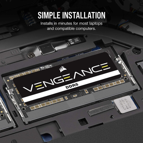 Memoria Ram Corsair Vengeance 96gb Ddr5 5200mt/s Notebook