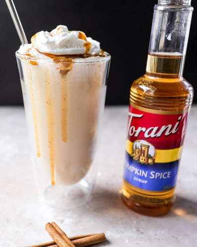 Jarabe De Pumpkin Spice Torani Syrup 375ml Origen Usa Kosher