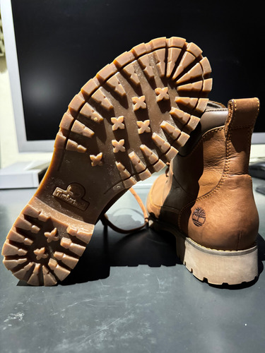 Botas Piel Mujer Timberland Ellendale #25 Mx (Usado)