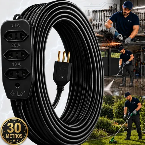 EXTENSÃO COM 30M TÁ BOM PRA TI? KKKKKK