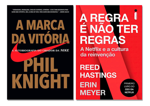 Kit A Marca Da Vitória + Regra É Não Ter Regras