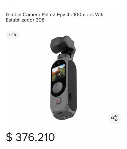 Xiaomi Fimi Palm Camara Gimbal 4k Estabilizador