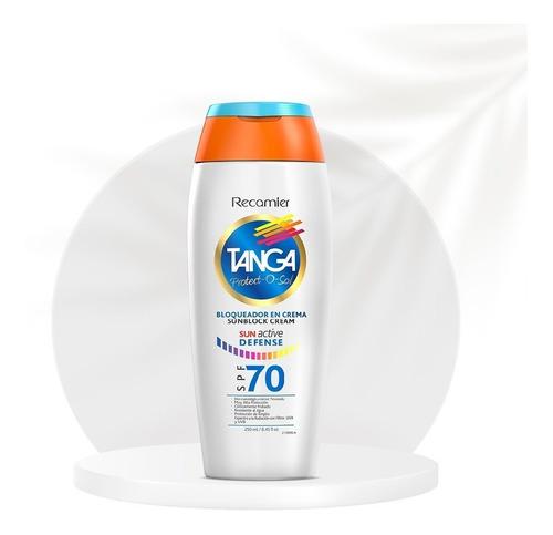 Protector Solar Tanga Spf 70 250 Ml