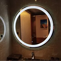 Comprar Espejo De Baño Ronda Iluminado Baño Led Táctil