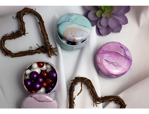 24 Latas De Velas Para Hacer Velas, Kit De Vela, Metal Vacío