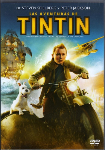 Las Aventuras De Tintín Spielberg Dvd Original Nuevo Sellado