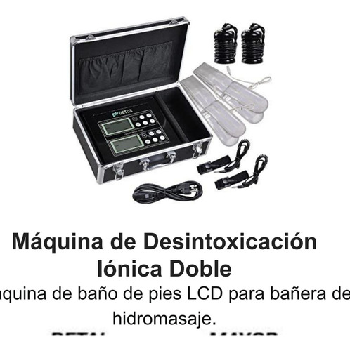 Máquina Desintoxicacion Ionica Doble