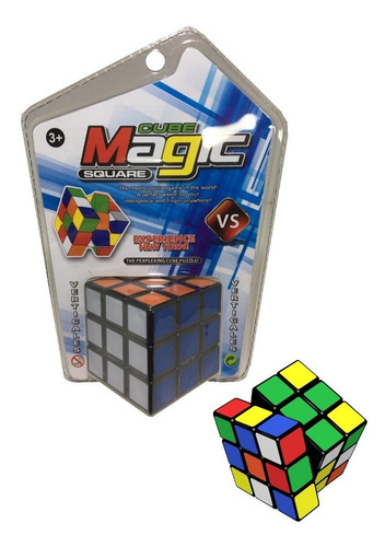 Cubo Magico 3x3 Magic Cube En Blister