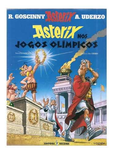 Hq Asterix Nos Jogos Olímpicos Nº 5 - R. Goscinny, A. Uderzo