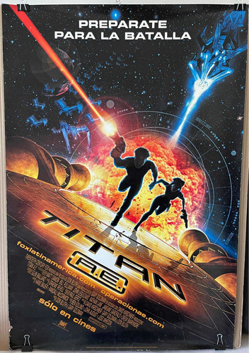 Poster De Cine Película Titan A. E. Año 2002