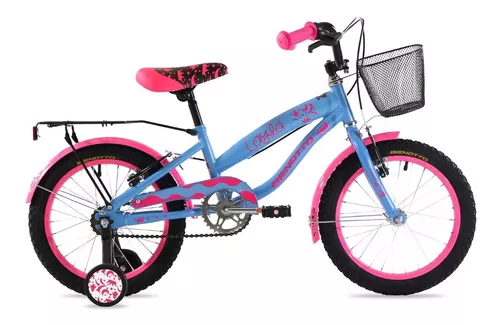 Bicicleta Infantil Niña Benotto Cross Layla R16 4-6 Años