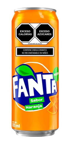 Refresco Fanta Naranja 355ml