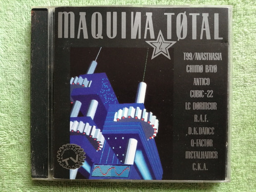 Eam Cd Maquina Total 2 Megamix Max Music 1991 Chimo Bayo 