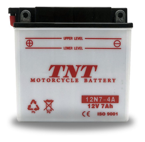 Bateria Para Moto Marca Tnt 12n7-4a