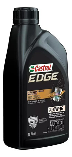 Aceite Castrol Edge 0w-16 Full Sintético