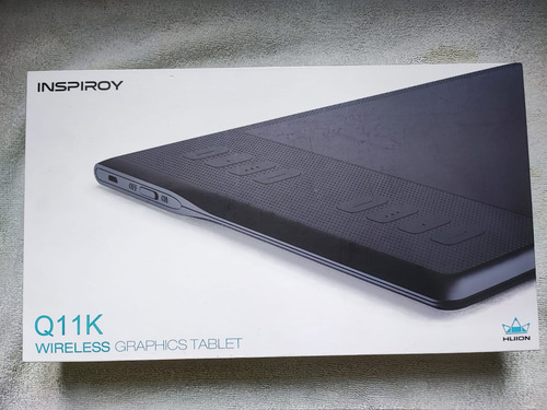 Huion Inspiroy Q11k Inalámbrico Tableta Gráfica Negro (Usado)