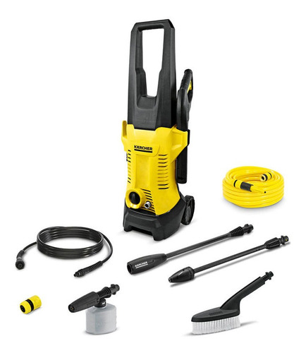 Hidrolavadora eléctrica Kärcher Home & Garden K2 Car&Garden 19940550 amarillo y negro de 1200W con 110bar de presión máxima 220V - 50Hz/60Hz