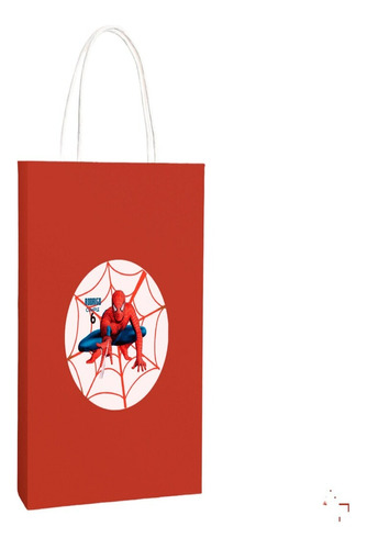 Bolsas De Papel Para Sorpresitas Personalizadas De Spiderman