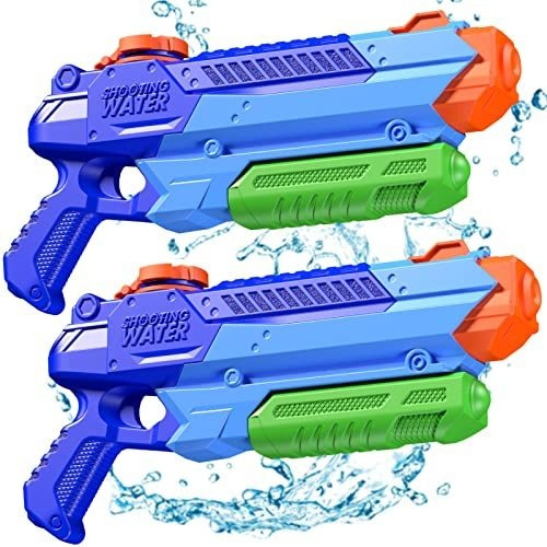 Pistola De Agua Wolkek Pistolas De Agua Para Niños, Paquete