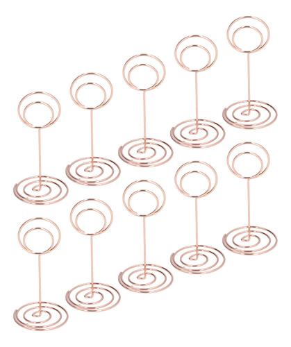 Soporte Para Números De Mesa, Base Redonda, 10 Piezas, Proce