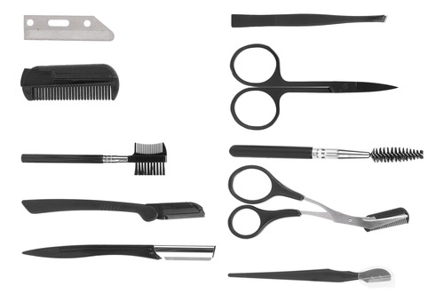 Conjunto De Cuidados Com Sobrancelhas, Kit De 10 Peças, Teso