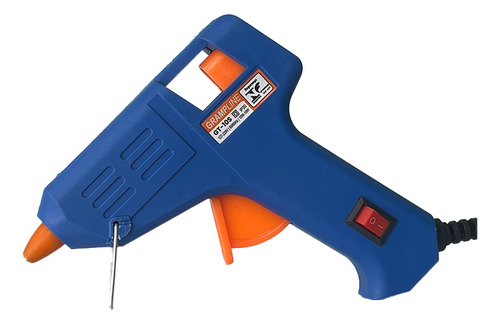 Pistola Cola Quente Botão (on/off) Gt-10s 10w Azul 127/220V