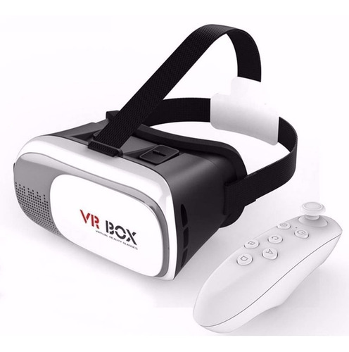 Óculos Vr Box 2.0 Realidade Virtual 3d Android Com Controle