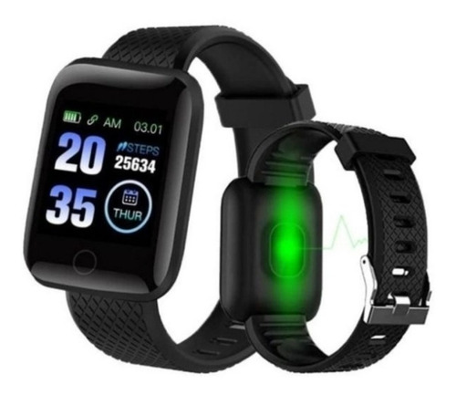 Relógio Smartwatch Inteligente Monitor Cardíaco E Pressão M3
