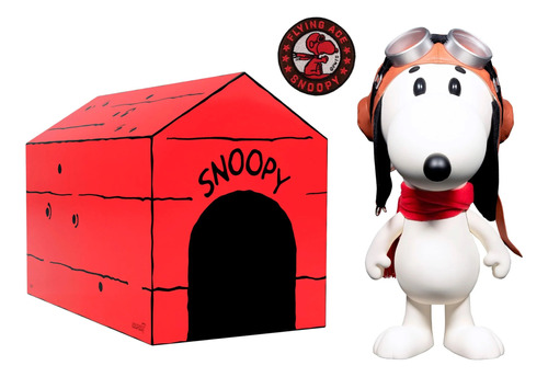 Snoopy Flying Ace Peanuts Supersize Vinyl Figure Super7