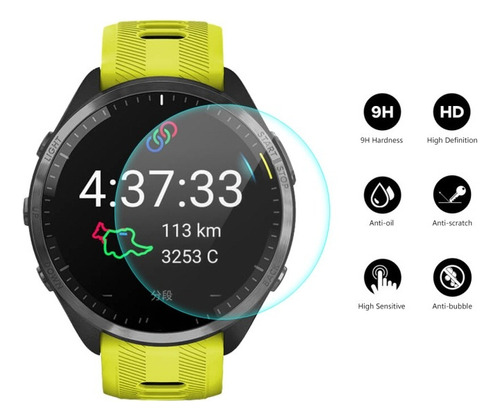 1 Protector De Cristal Enkay Para Garmin Forerunner 965