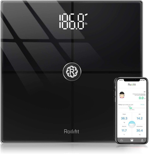 Rollifit Bluetooth Body Fat Scale: Báscula Inteligente...