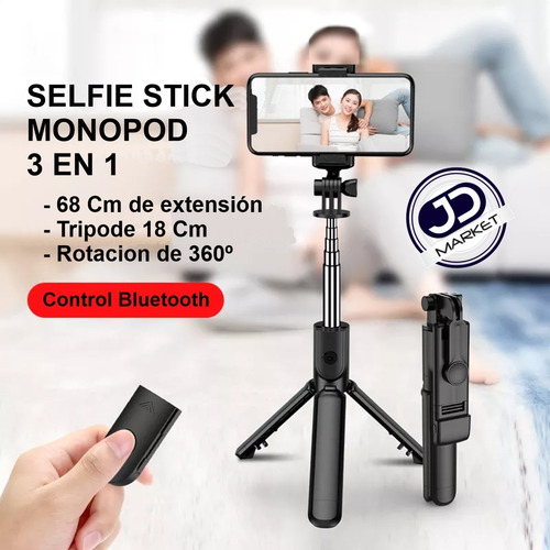 Selfie Stick / Trípode / Monopod + Control Bluetooth Celular