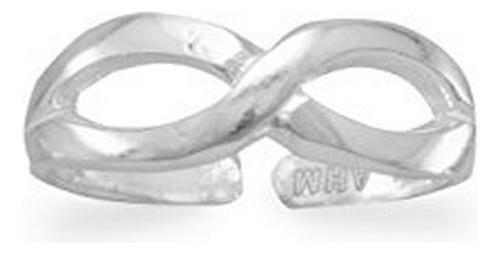 Anillo Para Pie - Toe Ring With Figure 8 Design Polished Ste