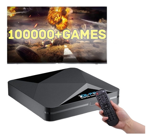 Game Box Com Sistema 3 Em 1