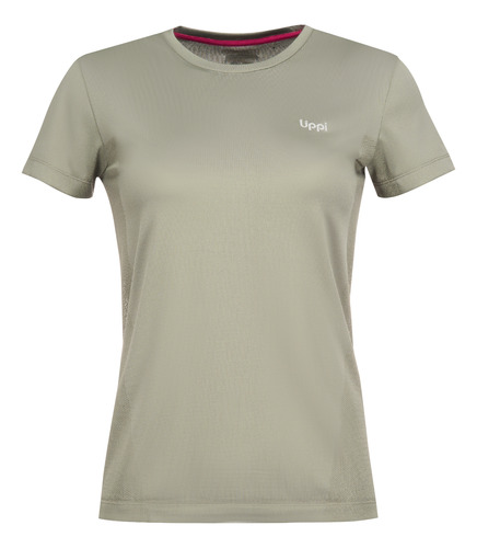 Polera Deportiva Lippi Mujer B-ready Seamless Verde Mate