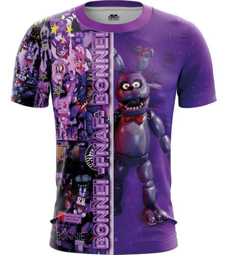 Playera Sublimada Five Nights At Freddys Bonnie Infantil