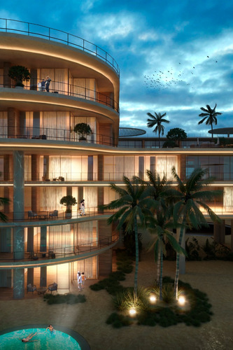 Departamento En Venta En Playa Del Carmen, Zonna, Frente A La Renombrada Playa Mamitas