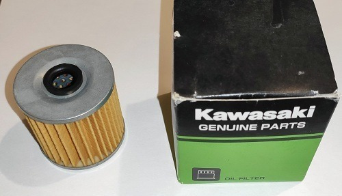 Imagen 2 de 3 de Filtro Aceite Kawasaki Klr 650 Original Japan
