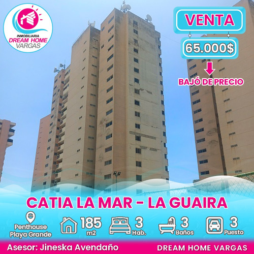 Penthouse En Venta Catia La Mar Playa Grande - La Guaira