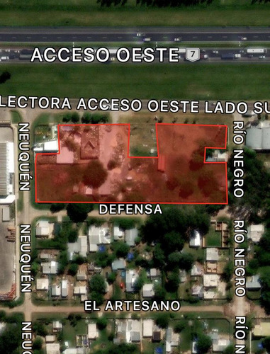 Venta Terreno 8.000m2 Colectora Acceso Oeste General Rodriguez 