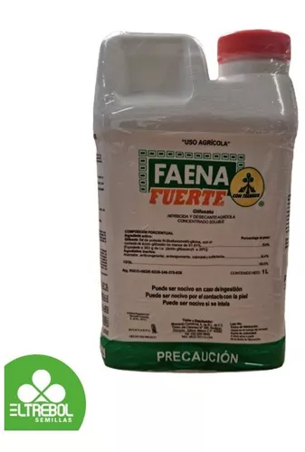 Herbicida glifosato Faena Fuerte 360, 1 Litro – Avotools